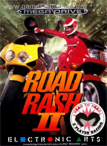 Cover Road Rash II for Genesis - Mega Drive